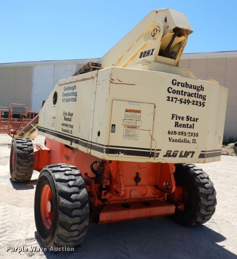 image for item KR9260 1997 JLG 80HX  boom lift
