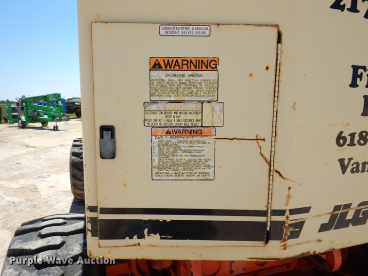 image for item KR9260 1997 JLG 80HX  boom lift