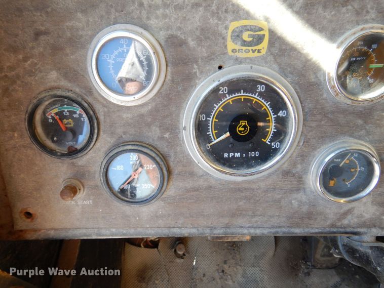 image for item KR9267 1977 Grove TMS250A  crane