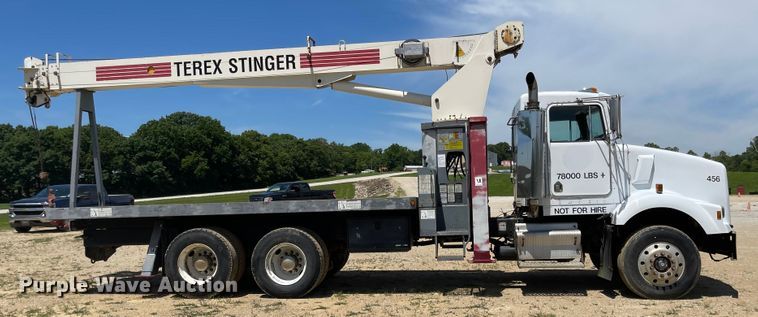 image for item LF9065 1993 Kenworth T400  crane truck