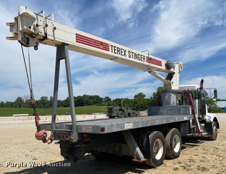 image for item LF9065 1993 Kenworth T400  crane truck