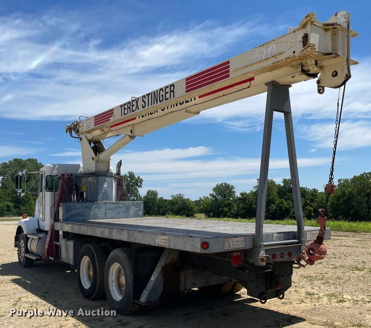 image for item LF9065 1993 Kenworth T400  crane truck