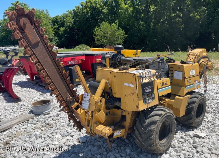 image for item LF9082 1999 Vermeer LM42  trencher