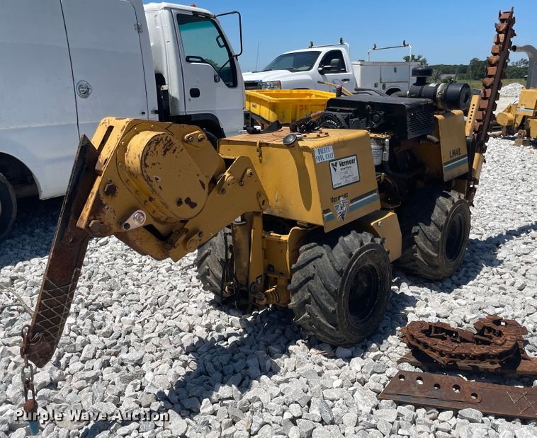 image for item LF9082 1999 Vermeer LM42  trencher