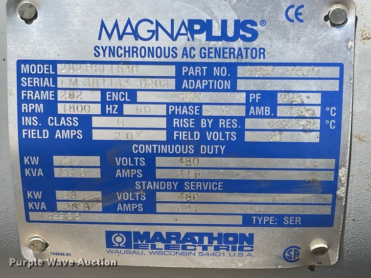 image for item LF9107 Wacker MGT1  generator