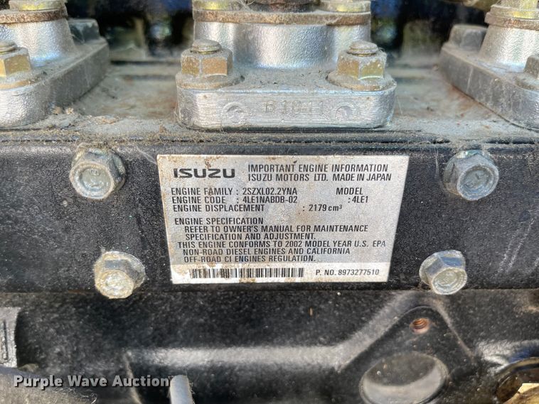 image for item LF9107 Wacker MGT1  generator