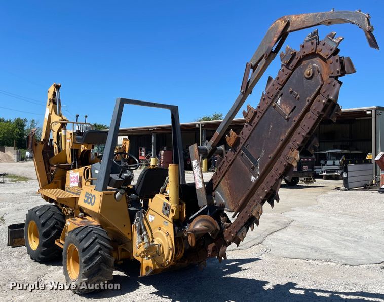 image for item LF9109 1996 Case 560  trencher