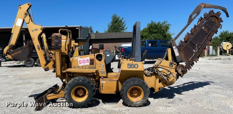 image for item LF9109 1996 Case 560  trencher