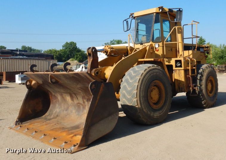 image for item MF9648 1987 Caterpillar 966E  wheel loader