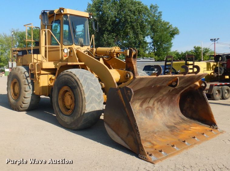 image for item MF9648 1987 Caterpillar 966E  wheel loader