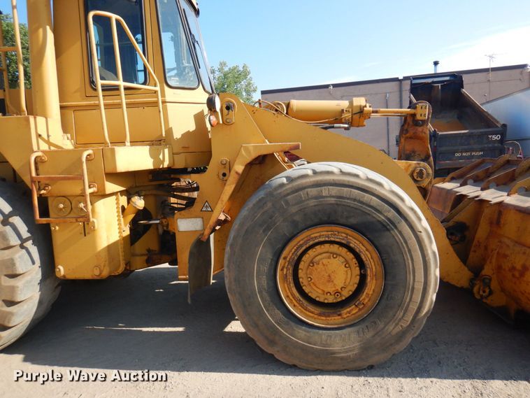 image for item MF9648 1987 Caterpillar 966E  wheel loader