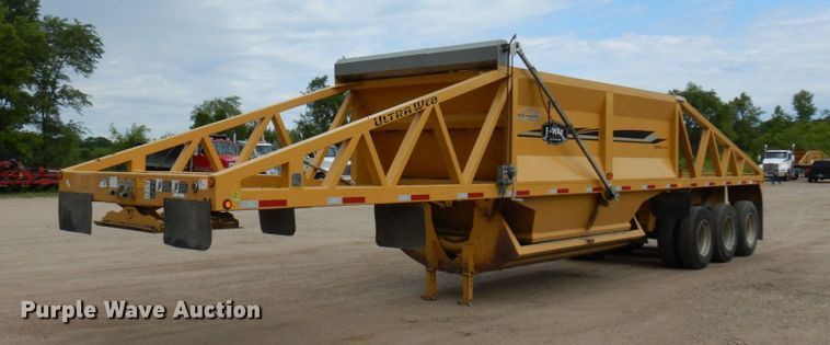 image for item MF9663 2014 Rway T4221TR1  bottom dump trailer