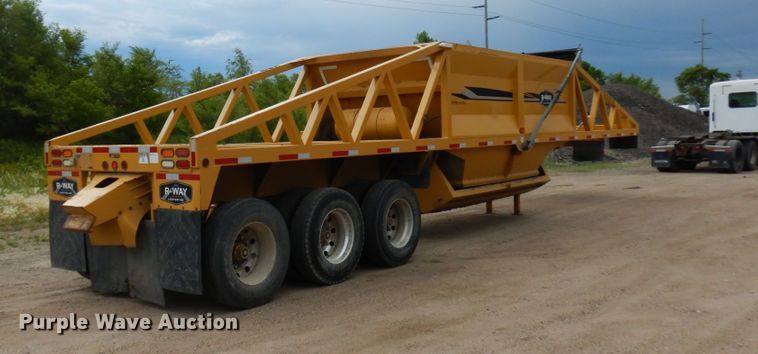 image for item MF9663 2014 Rway T4221TR1  bottom dump trailer