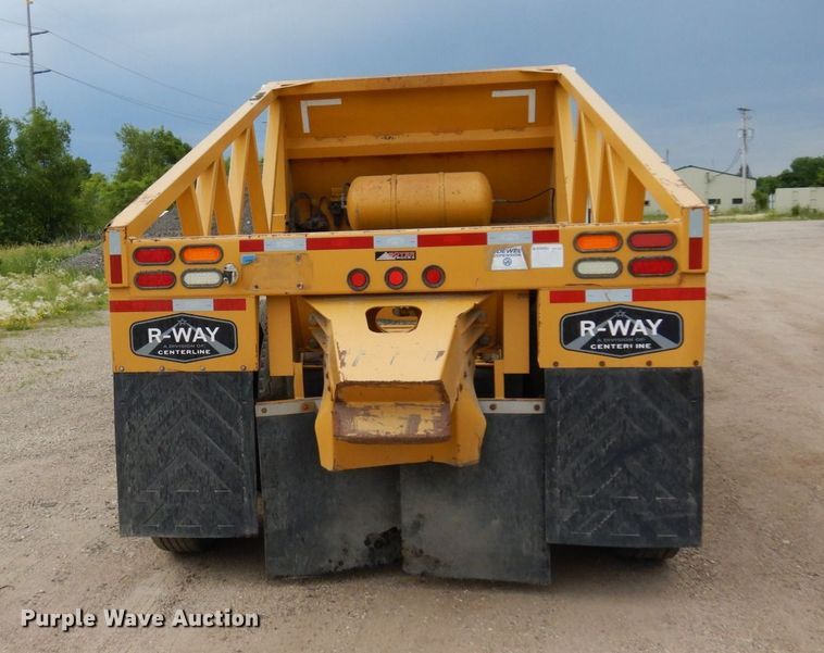 image for item MF9663 2014 Rway T4221TR1  bottom dump trailer
