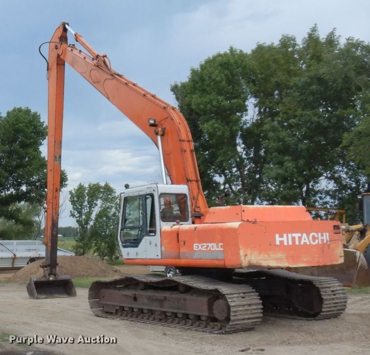 image for item MF9676 1990 Hitachi EX270LC  long reach excavator