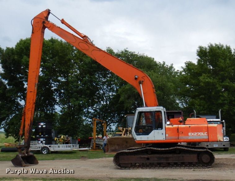 image for item MF9676 1990 Hitachi EX270LC  long reach excavator