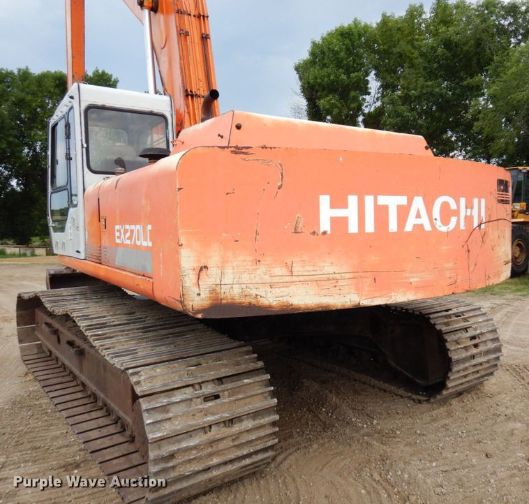image for item MF9676 1990 Hitachi EX270LC  long reach excavator
