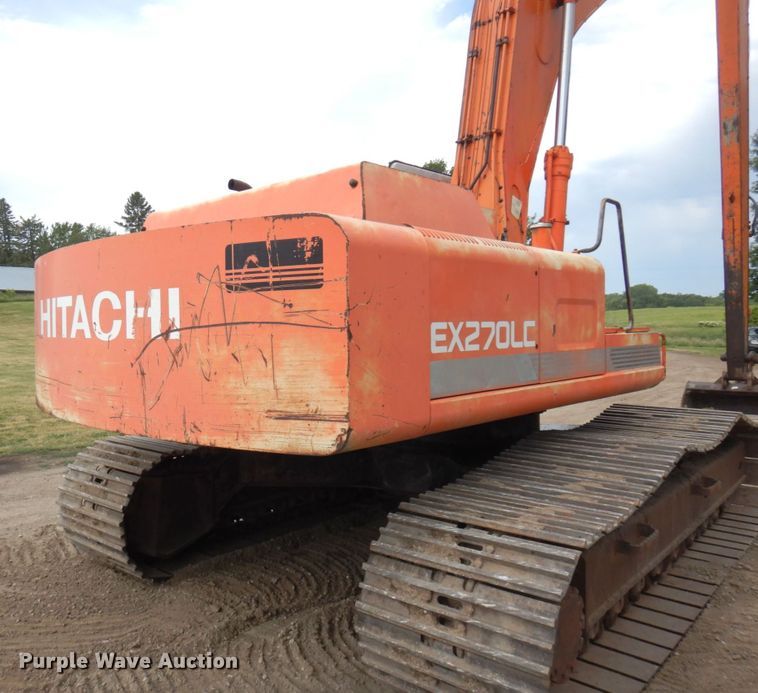 image for item MF9676 1990 Hitachi EX270LC  long reach excavator