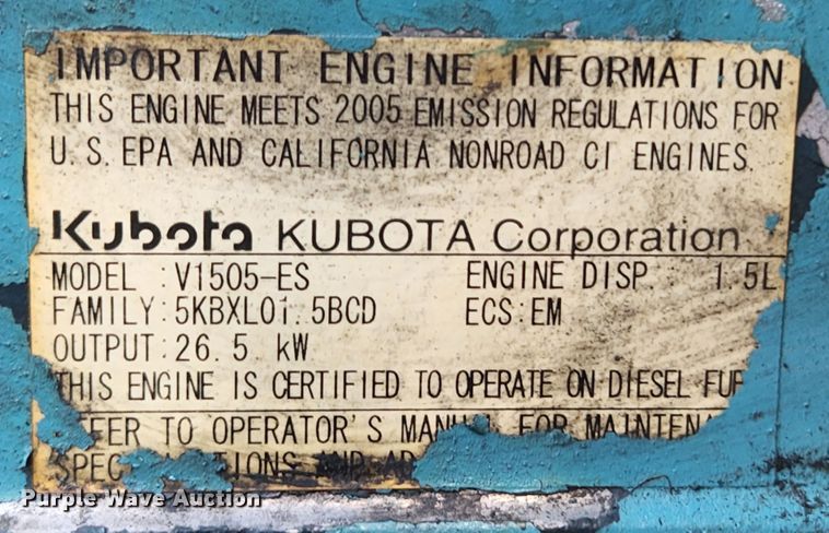 image for item MK9020 2006 Terramite TSS38  broom