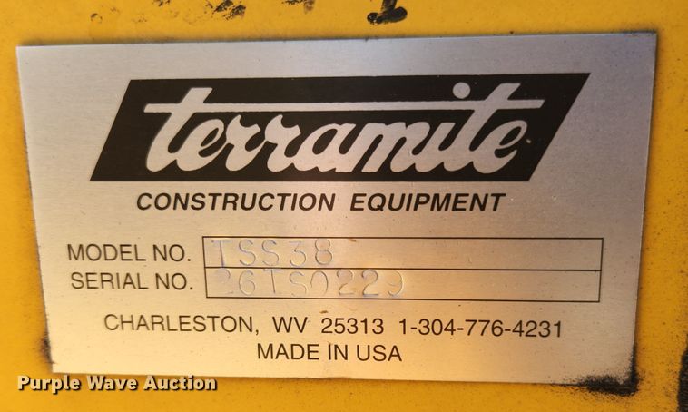 image for item MK9020 2006 Terramite TSS38  broom