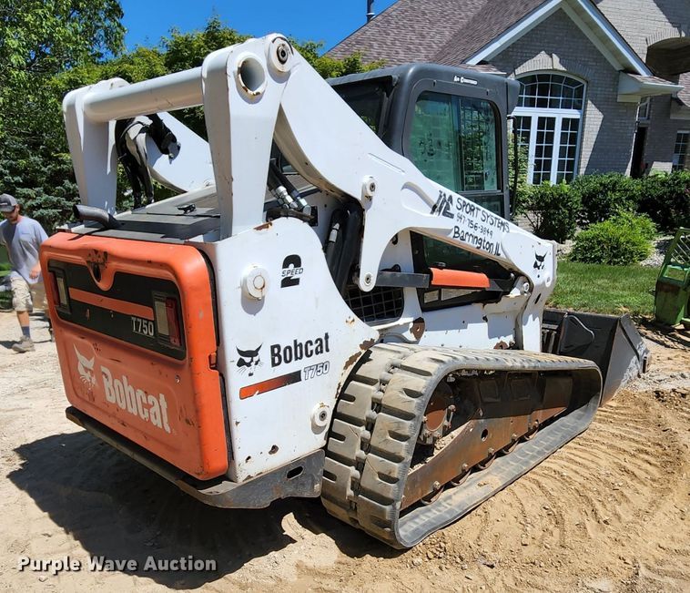 image for item MK9022 2011 Bobcat T750  tracked skid steer loader
