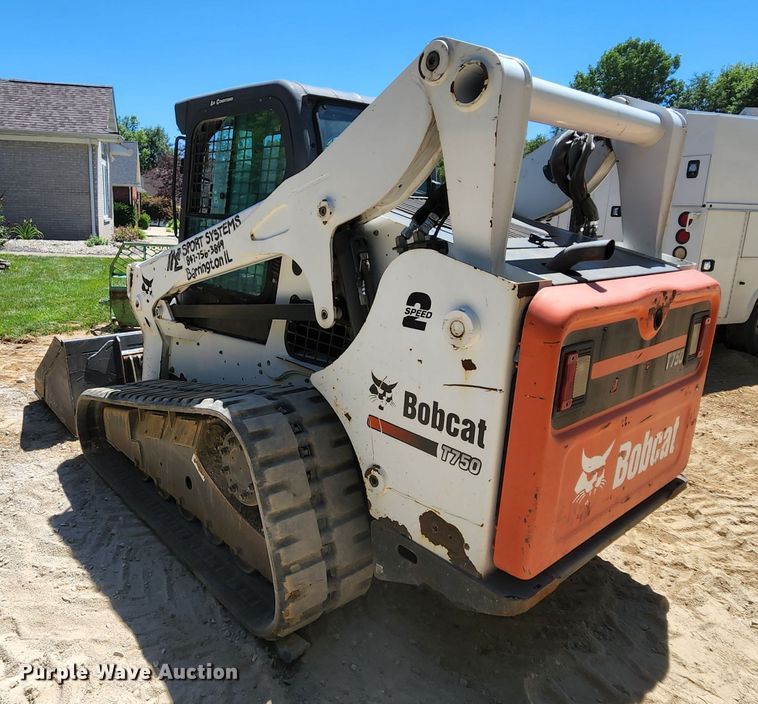 image for item MK9022 2011 Bobcat T750  tracked skid steer loader