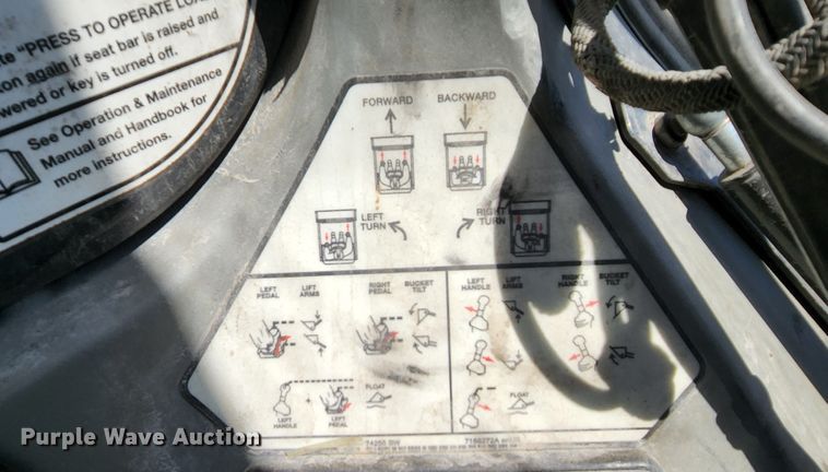 image for item MK9022 2011 Bobcat T750  tracked skid steer loader