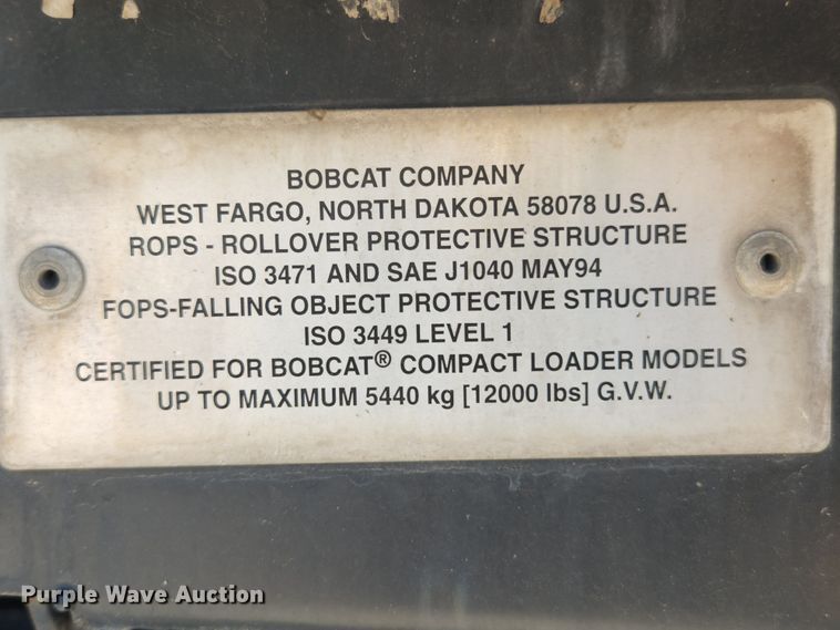 image for item MK9022 2011 Bobcat T750  tracked skid steer loader