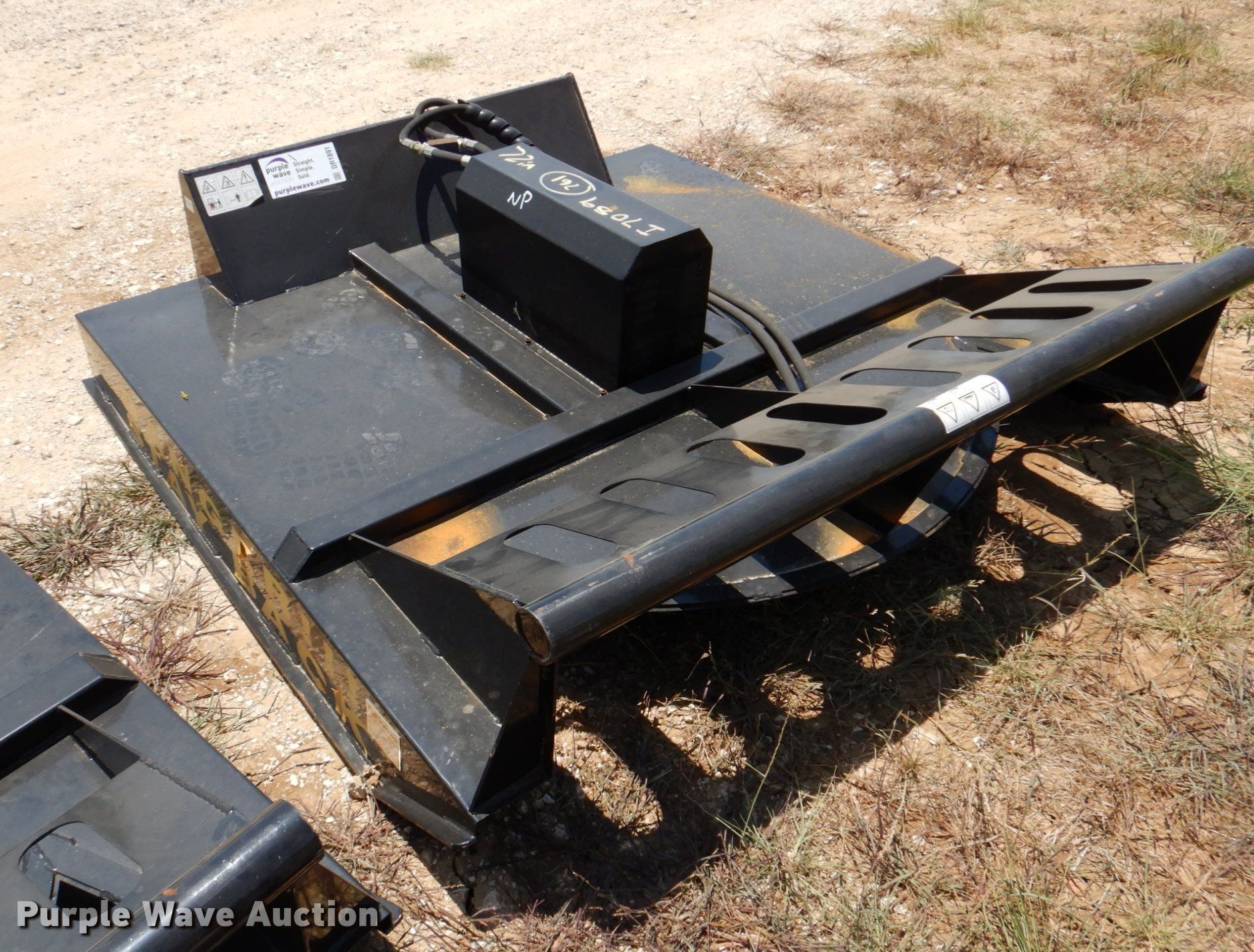 2022 Mower King skid steer rotary mower in Mexia, TX Item DR1891 sold