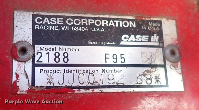 image for item DF5001 1996 Case IH 2188  combine