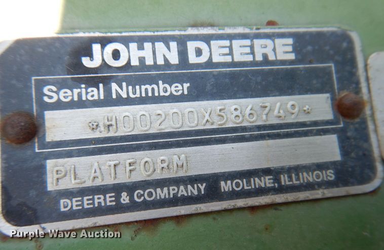 image for item DK2012 1975 John Deere 4400  combine