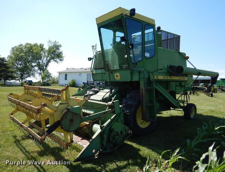 image for item DK2014 1970 John Deere 3300  combine