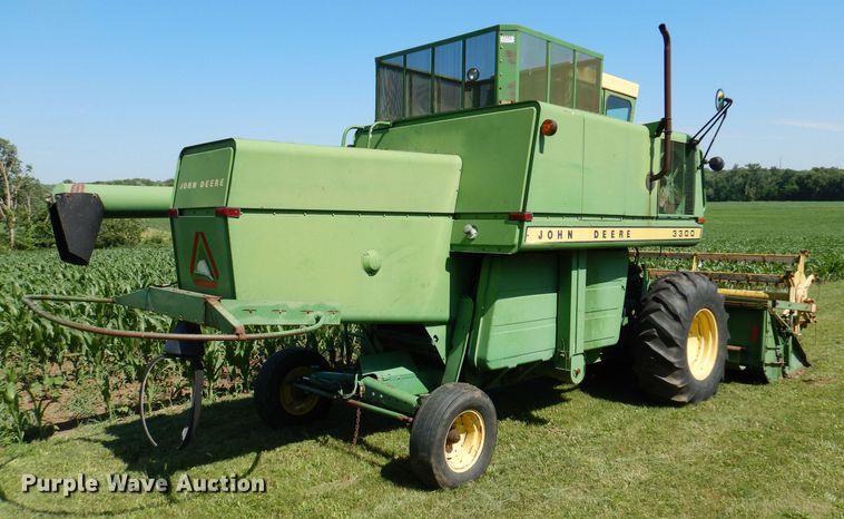image for item DK2014 1970 John Deere 3300  combine