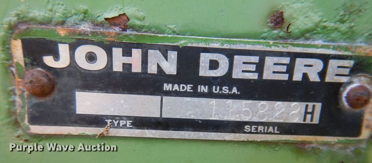 image for item DK2014 1970 John Deere 3300  combine