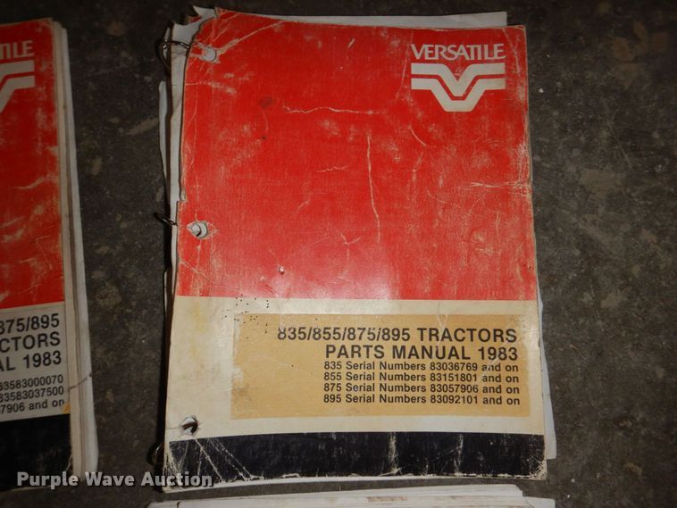 image for item DM2254 1983 Versatile 875  4WD tractor