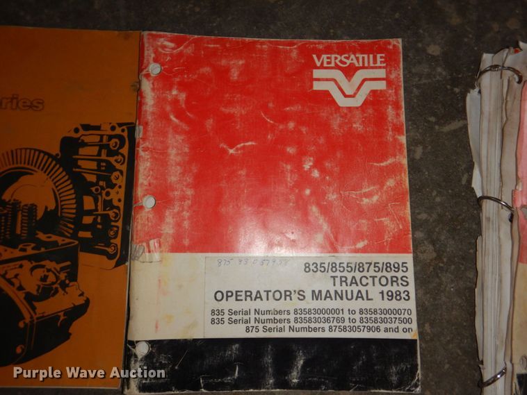 image for item DM2254 1983 Versatile 875  4WD tractor