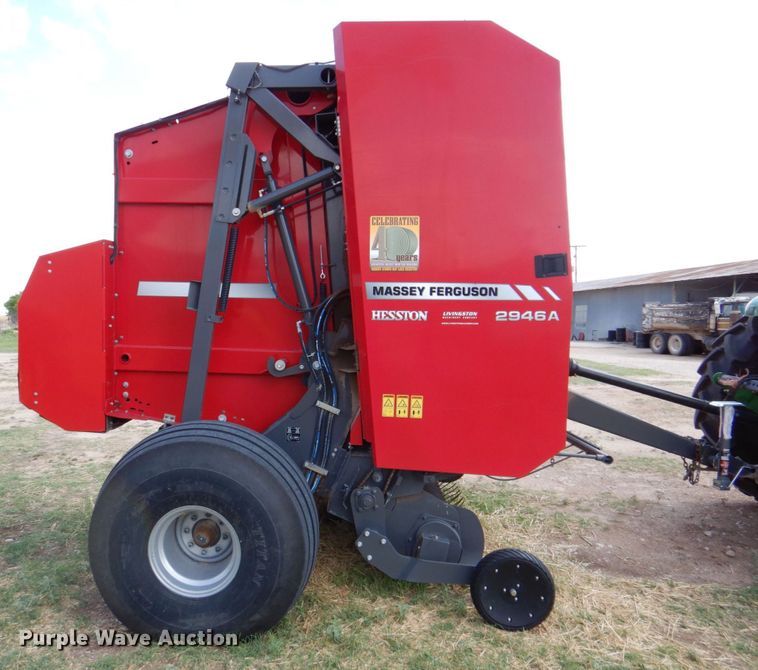 image for item DP4050 2016 Massey Ferguson 2946A  round baler