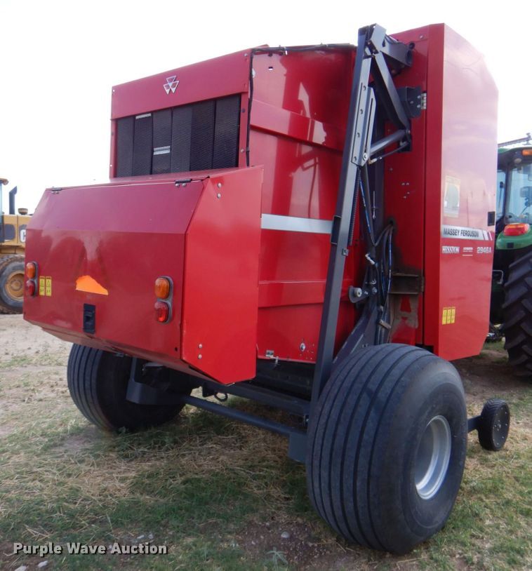 image for item DP4050 2016 Massey Ferguson 2946A  round baler