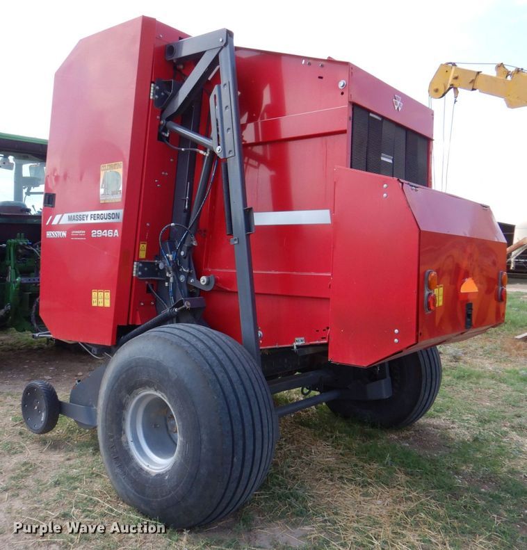 image for item DP4050 2016 Massey Ferguson 2946A  round baler