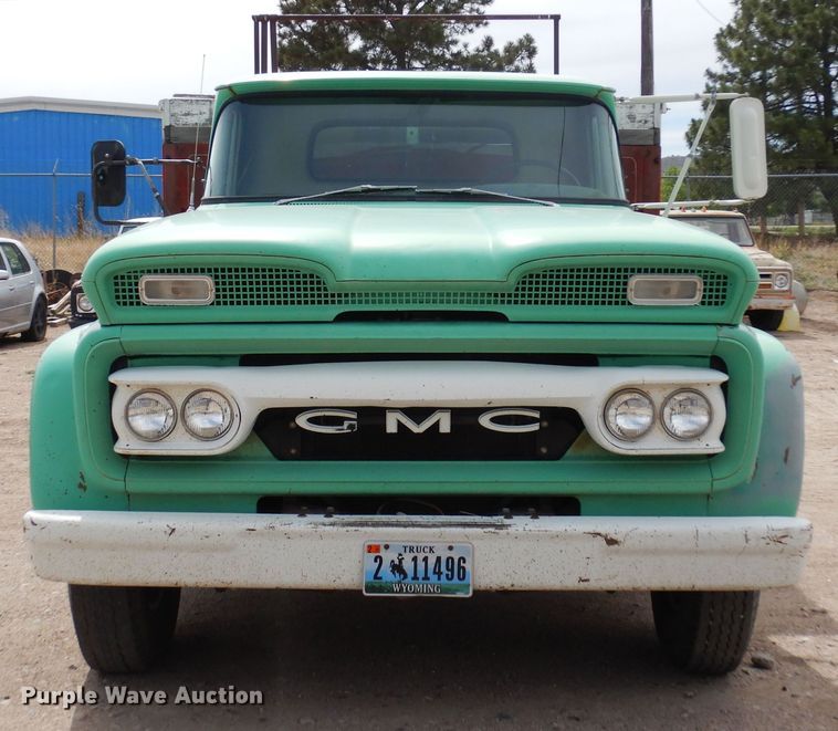 image for item DR1224 1960 GMC 4000  grain truck