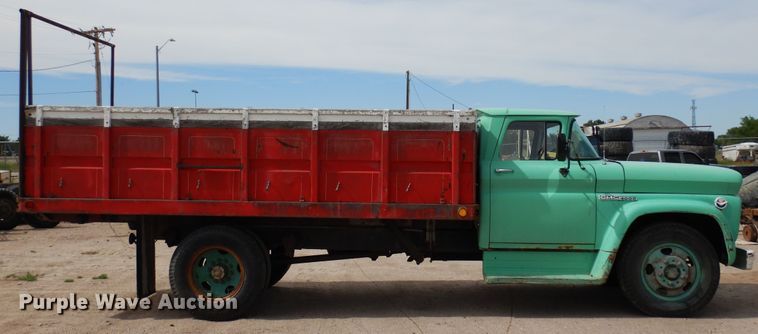 image for item DR1224 1960 GMC 4000  grain truck