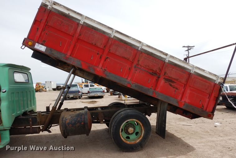 image for item DR1224 1960 GMC 4000  grain truck