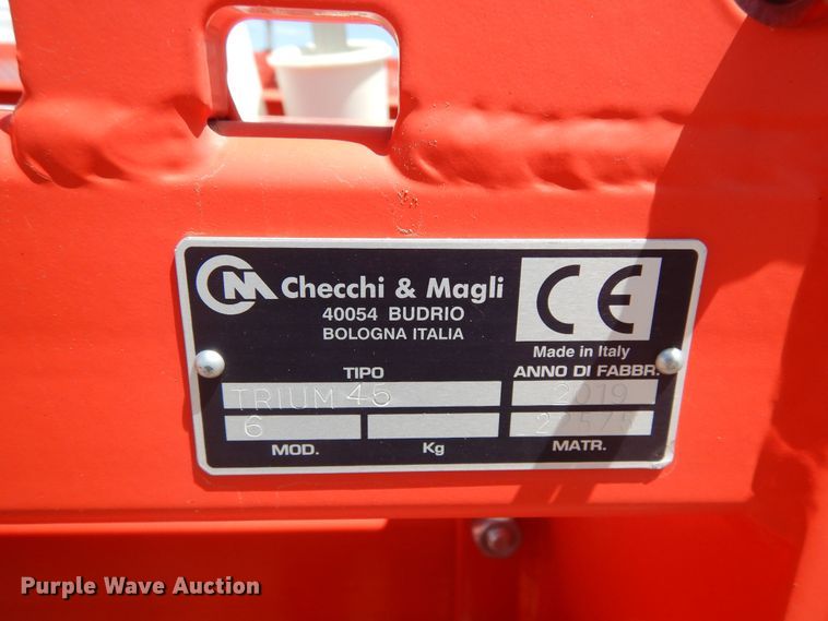 image for item DR1232 2019 Checchi & Magli Trium 45  transplanter