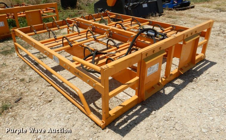image for item DR1902 Land Honor  skid steer bale grapple