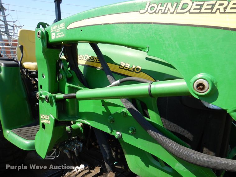 image for item DR1925 2008 John Deere 3320  MFWD tractor
