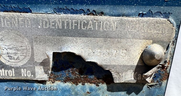 image for item DS8384 2003 Shop built  utility trailer