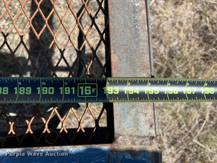 image for item DS8384 2003 Shop built  utility trailer