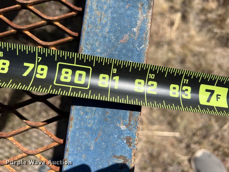 image for item DS8384 2003 Shop built  utility trailer