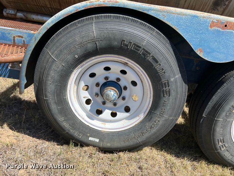 image for item DS8384 2003 Shop built  utility trailer