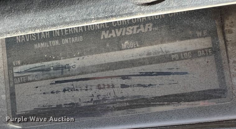 image for item DS8387 1987 International 9370  grain truck